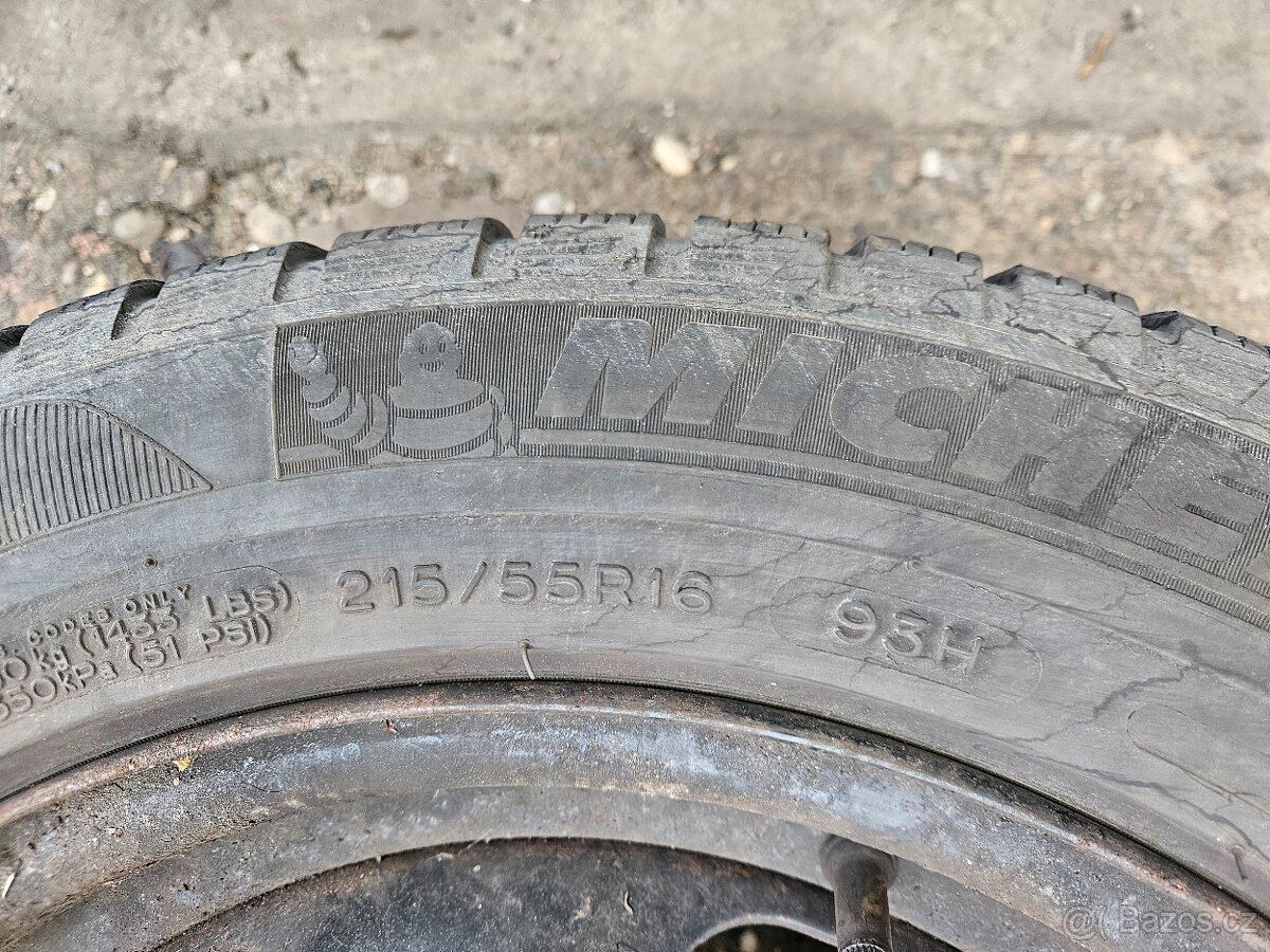 16" Citroen,Peugeot s pneu 215/55r16 Michelin - 3