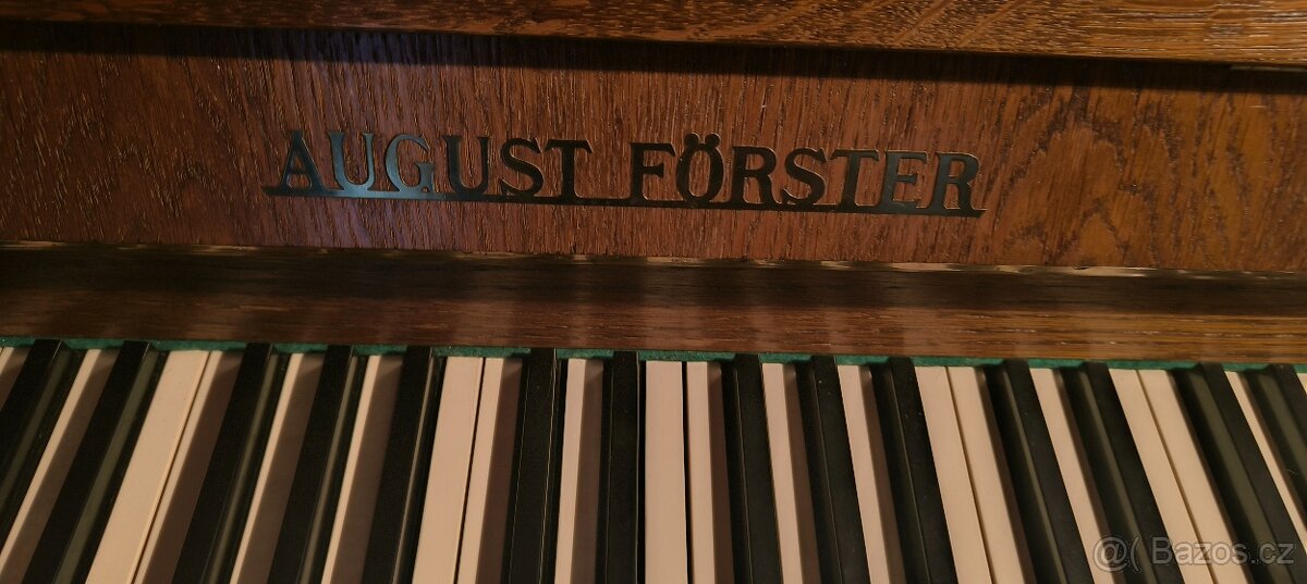 Piano August Förster - 3