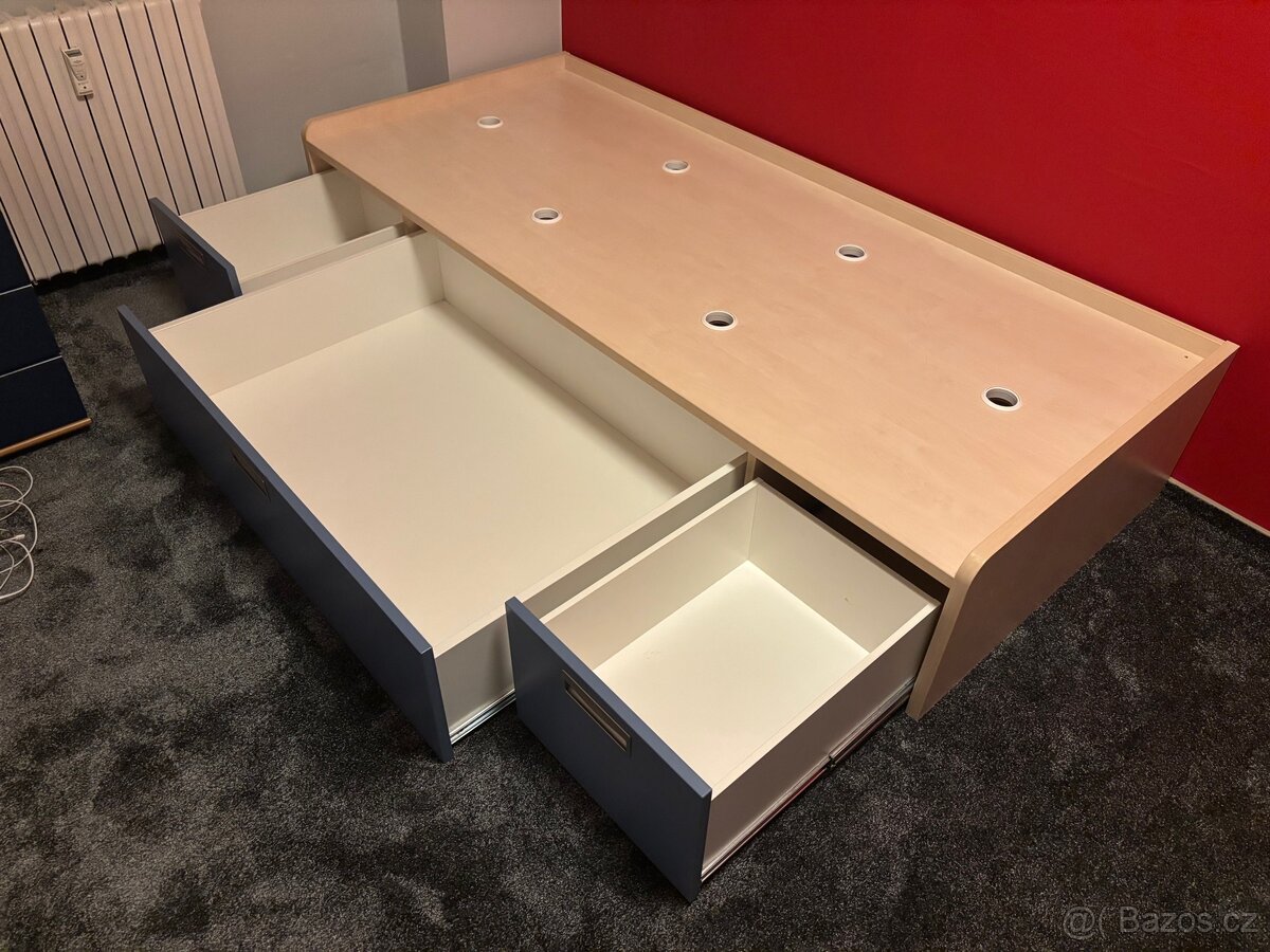 Postel Alax s úložným prostorem - 3