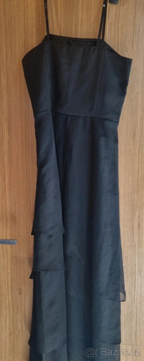 Plesové černé šaty. - 3