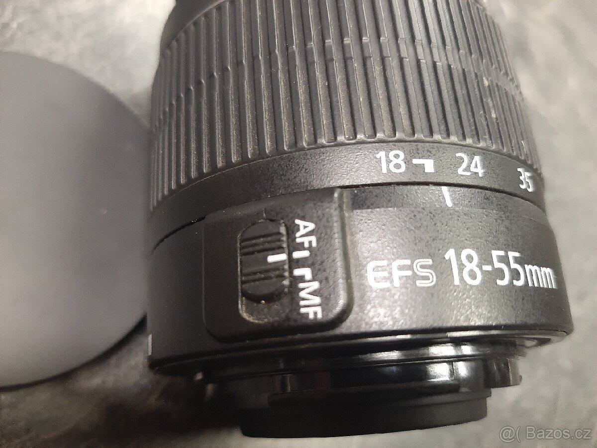 Objektiv Canon efs 18-55mm macro 0.25m/0.8ft - 3