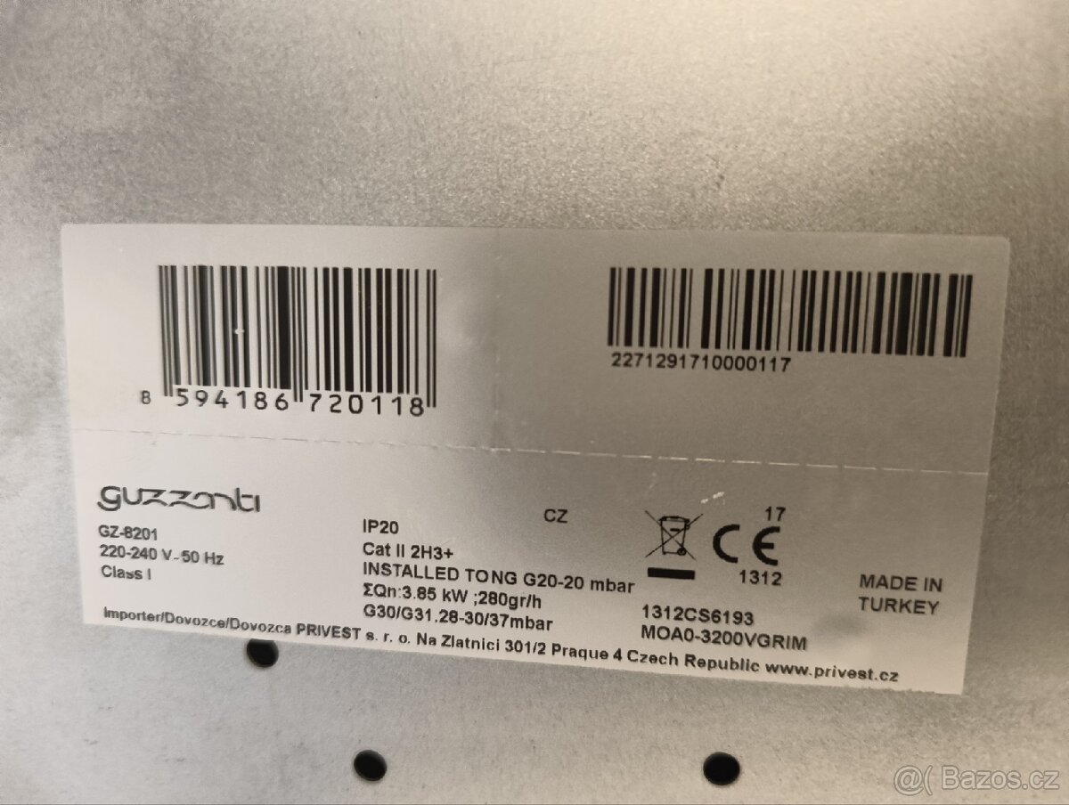 Prodám Guzzanti GZ 8201 - 3