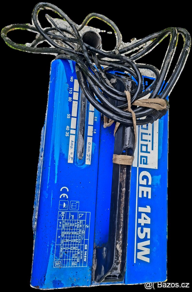 GÜDE GE 145 W trafo transformátorová svářečka - 3