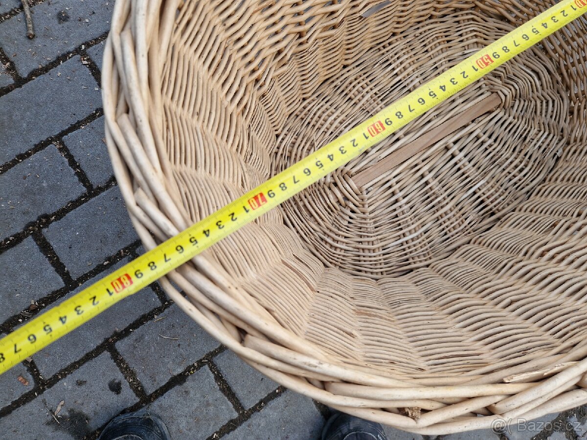 Velký proutěný koš - 3