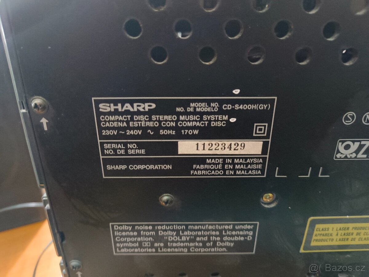 HiFi Sharp CD-S400H - 3