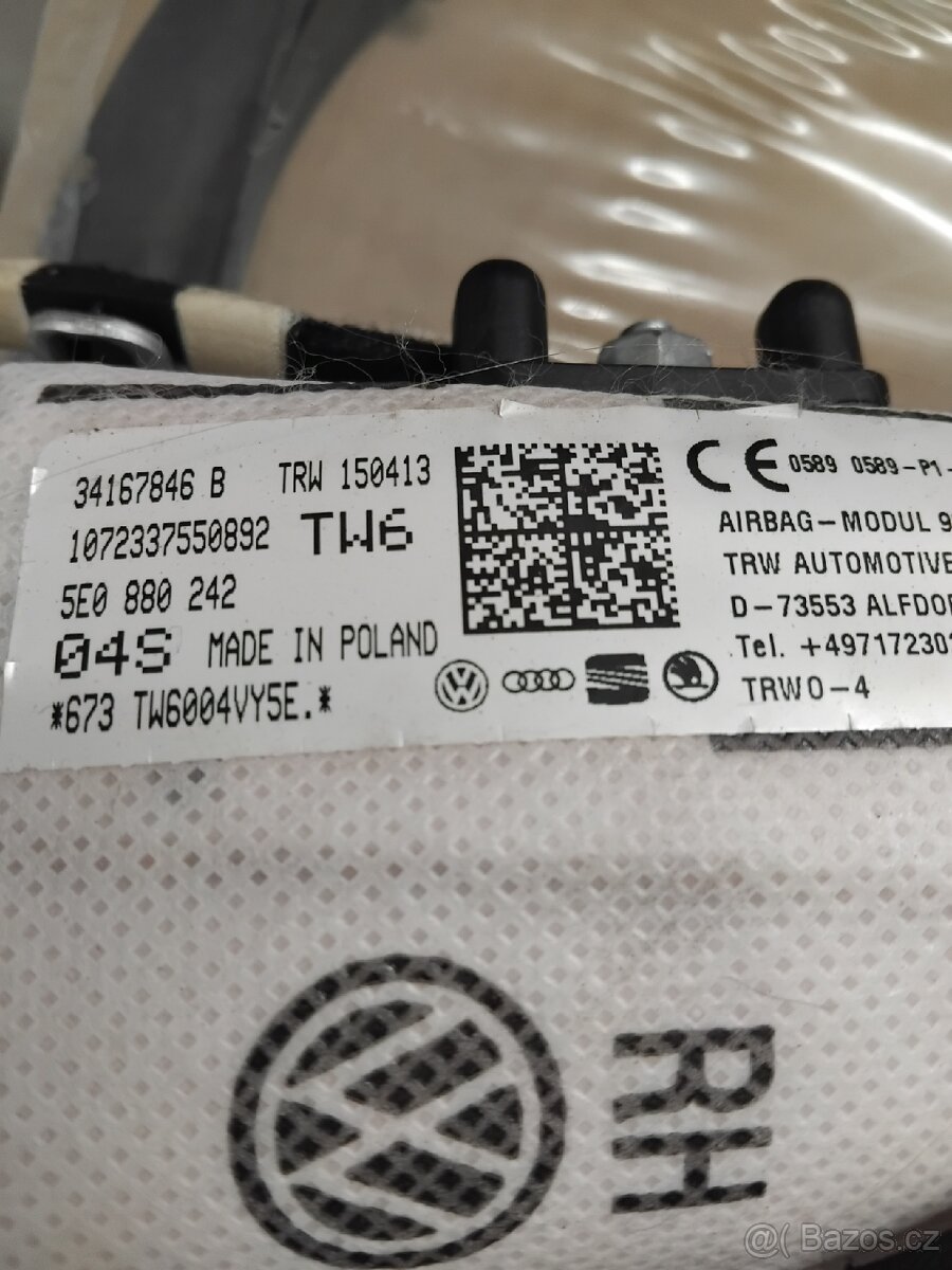 Octavia 3 airbag sedačky. - 3