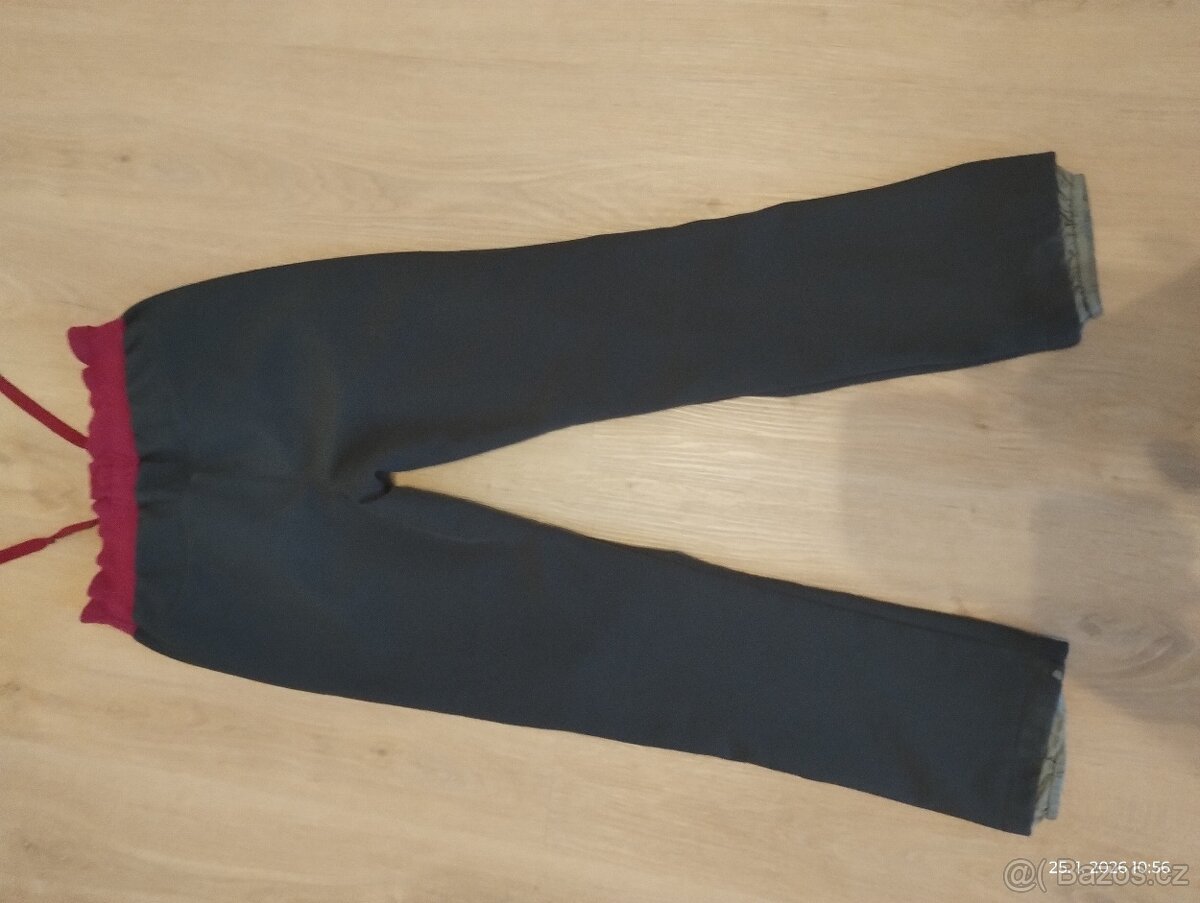 Softhellové kalhoty zateplené - 3