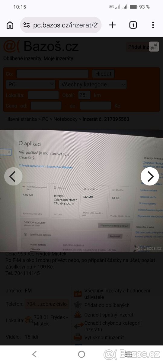 UMAX Visionbook 4gb/64gb - 3