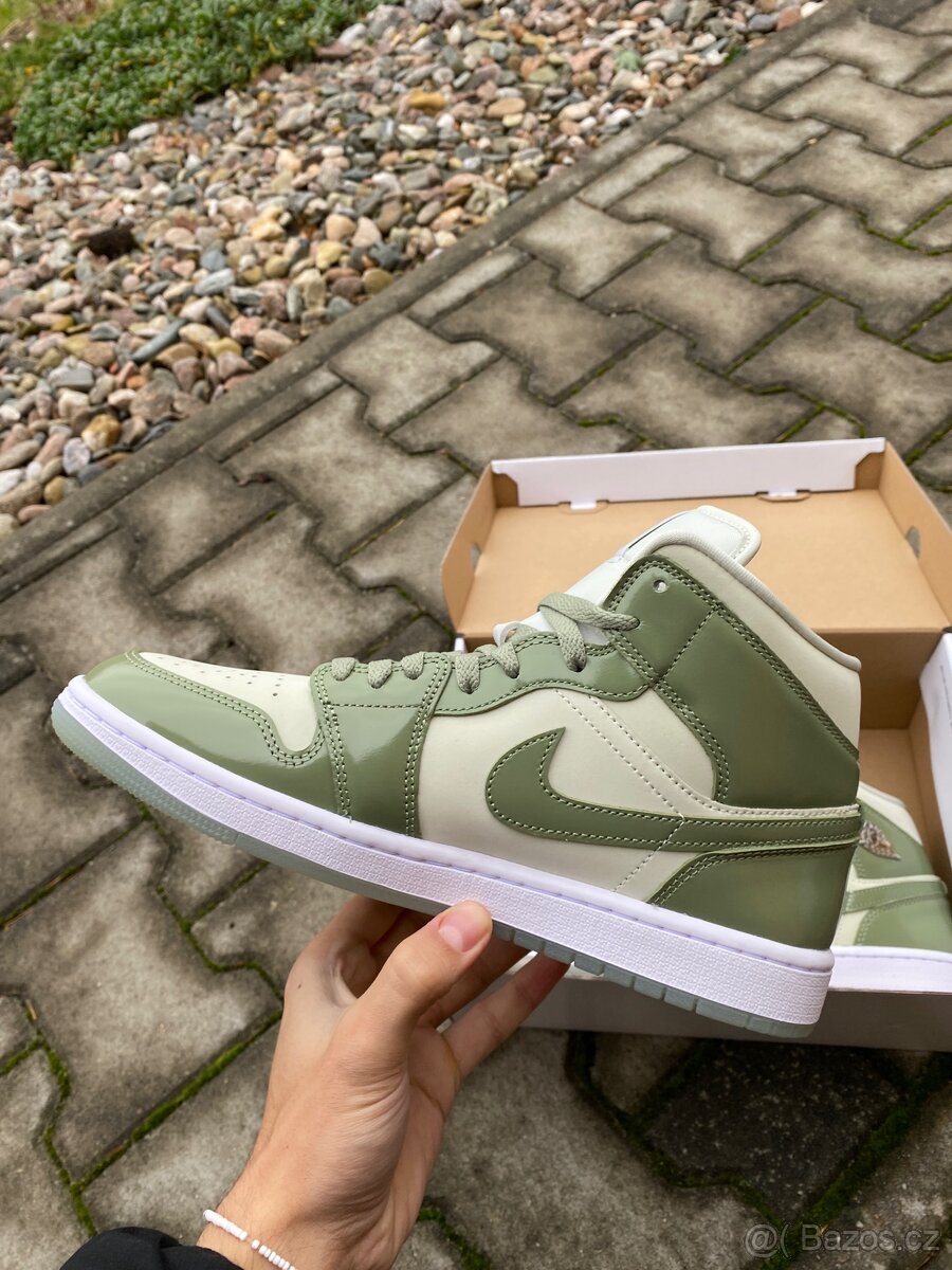 Jordan 1 Mid Khaki Sea Oil, velikost 42 - 3