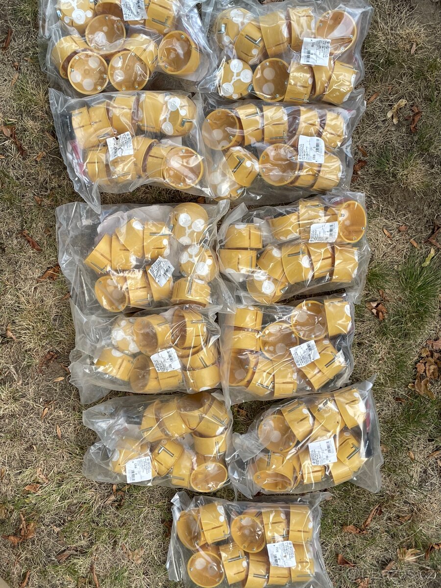 Krabice KU 68 LD/1 do sádrokartonu (nové) - balení po 10ks - 3