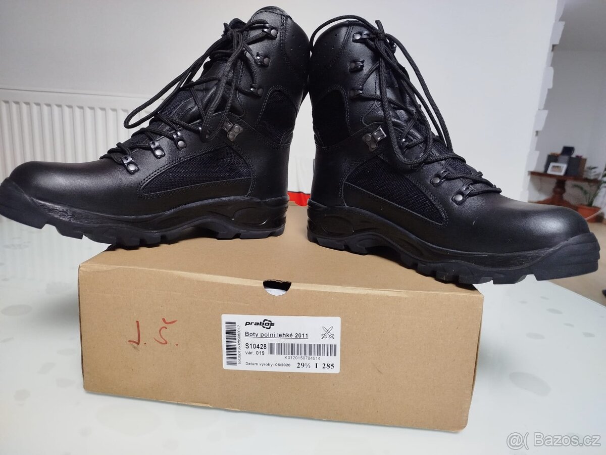 VOJENSKÉ BOTY KANADY PRABOS GORA -TEX - VELIKOST - 9,5-44-29 - 3