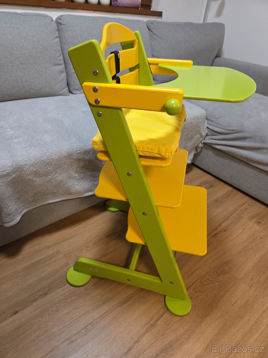 Dětská dřevěná rostoucí židle Jitro Baby - 3