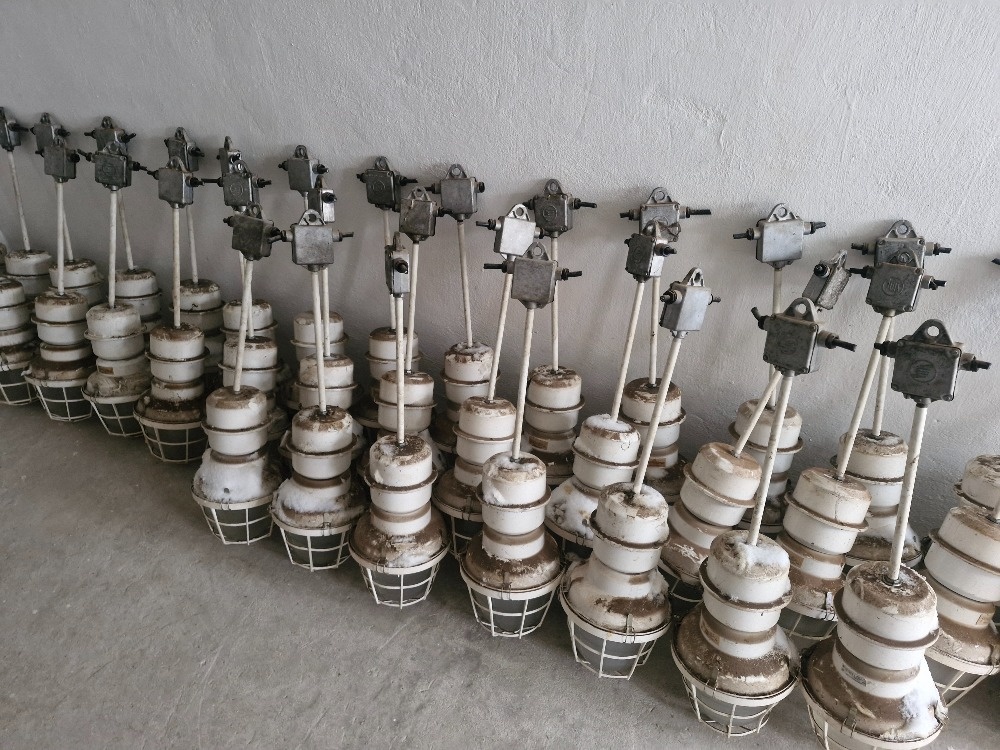 55x stare industrialni halove lampy - 3