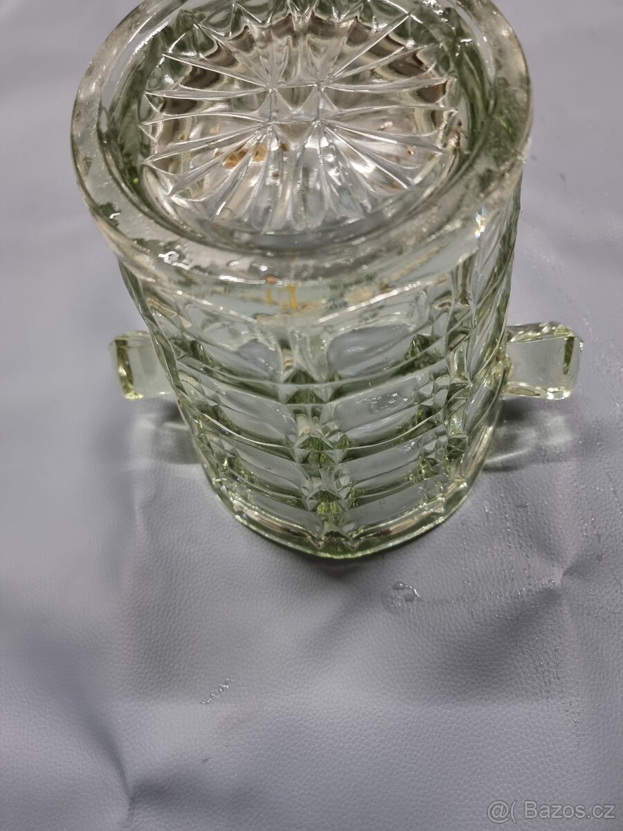 Hutní sklo váza - 3