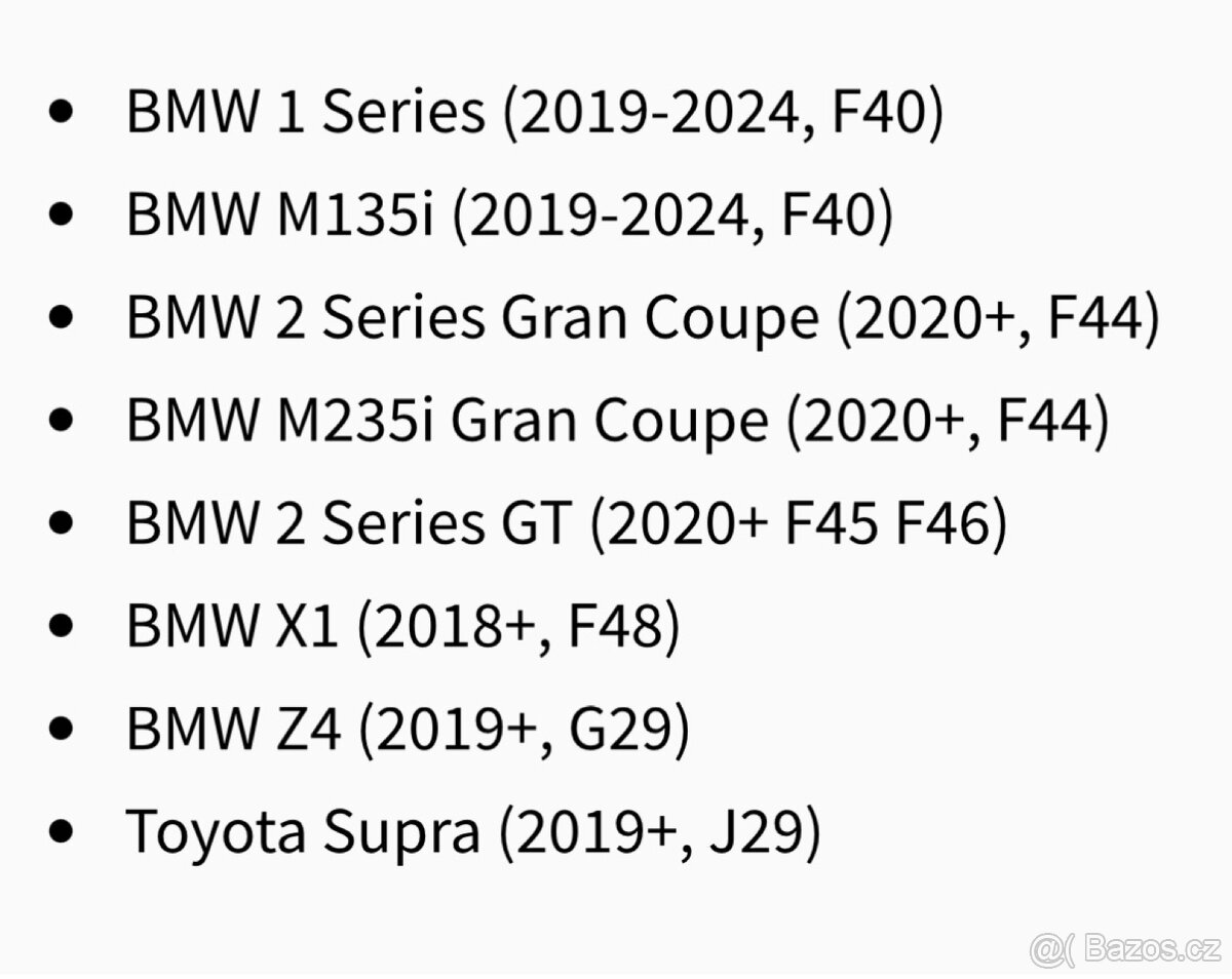 Kryty zrcátek BMW - 3