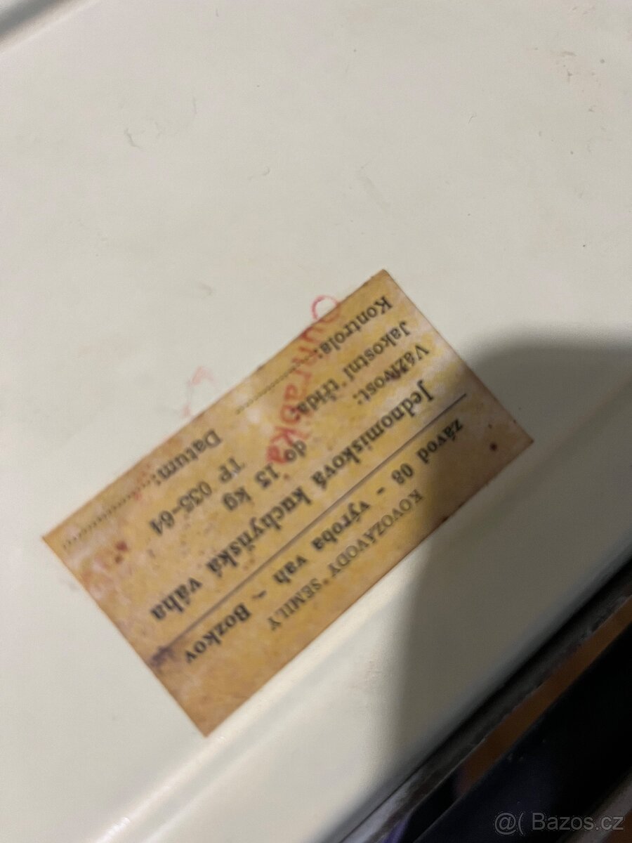 Starozitna kuchynska vaha - 3