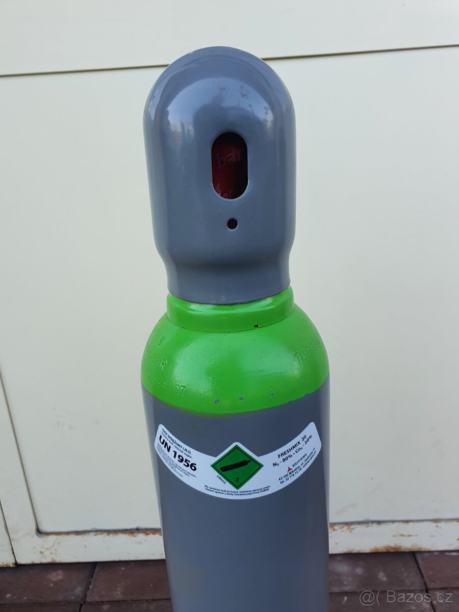 Nová, plná tlaková láhev Biogon na pivo - 3