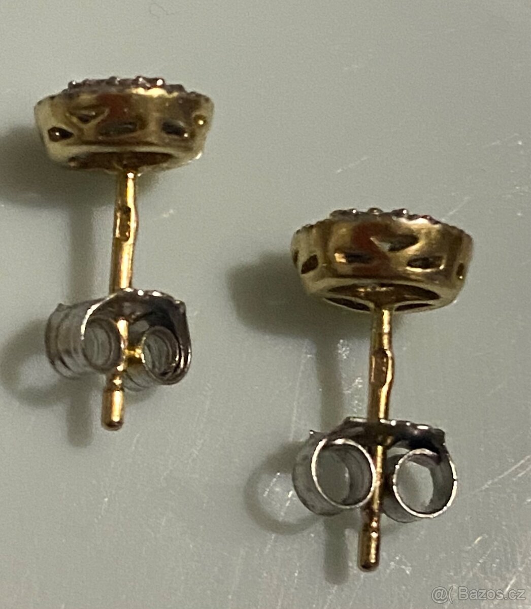 Náušnice Altman daimond FE 8199 - 3