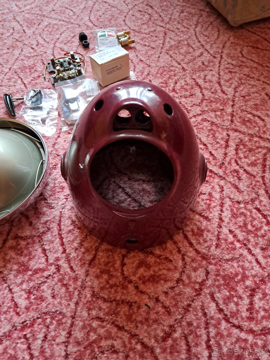 Jawa Californian 350/362, BMW R 60/2 - přední světlo BOSCH - 3