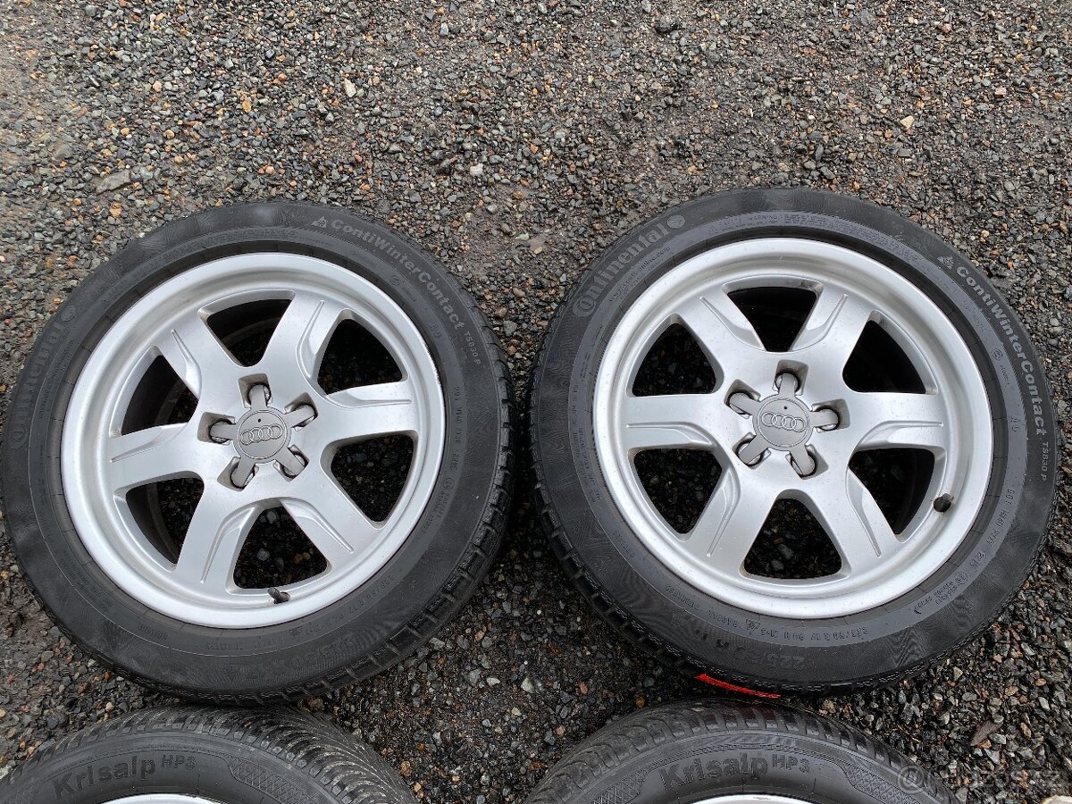 Original zimní kola Audi 5x112 7,5J ET28 255/25 R17 - 3