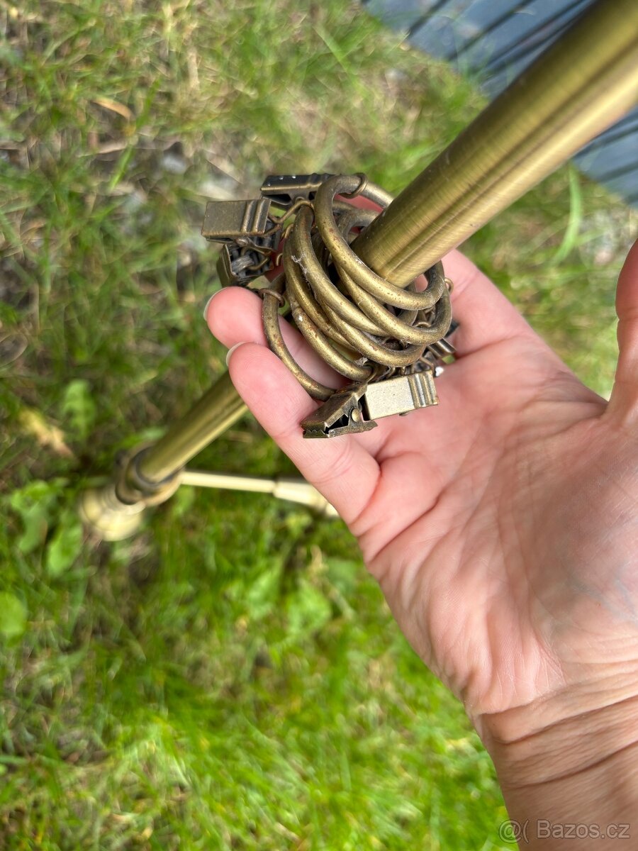 Tři konzole / garnyže na záclony - 3