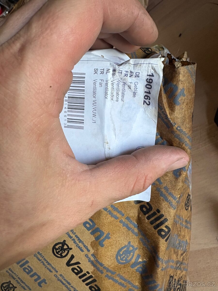 Ventilátor Vaillant Turbo - 3