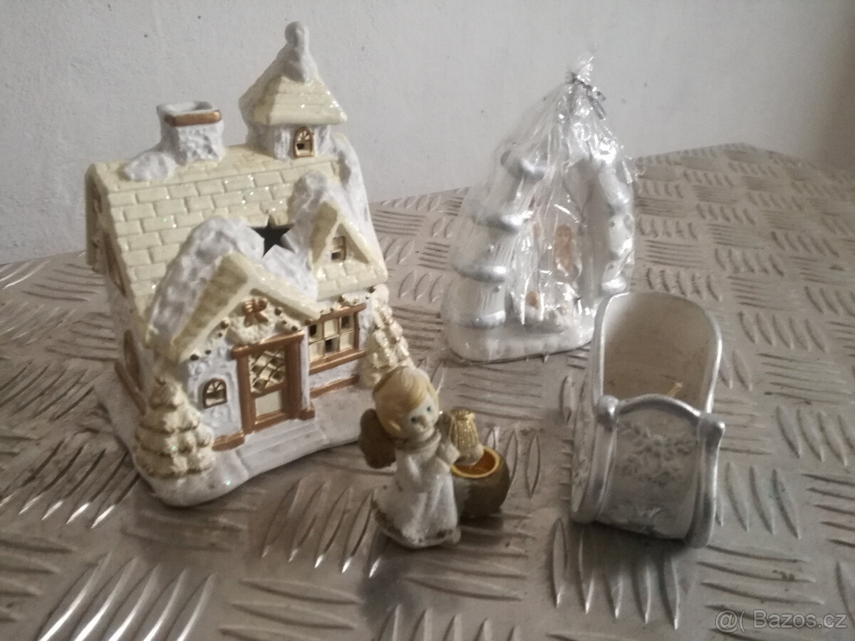 Vánoční dekorace 4ks - 3