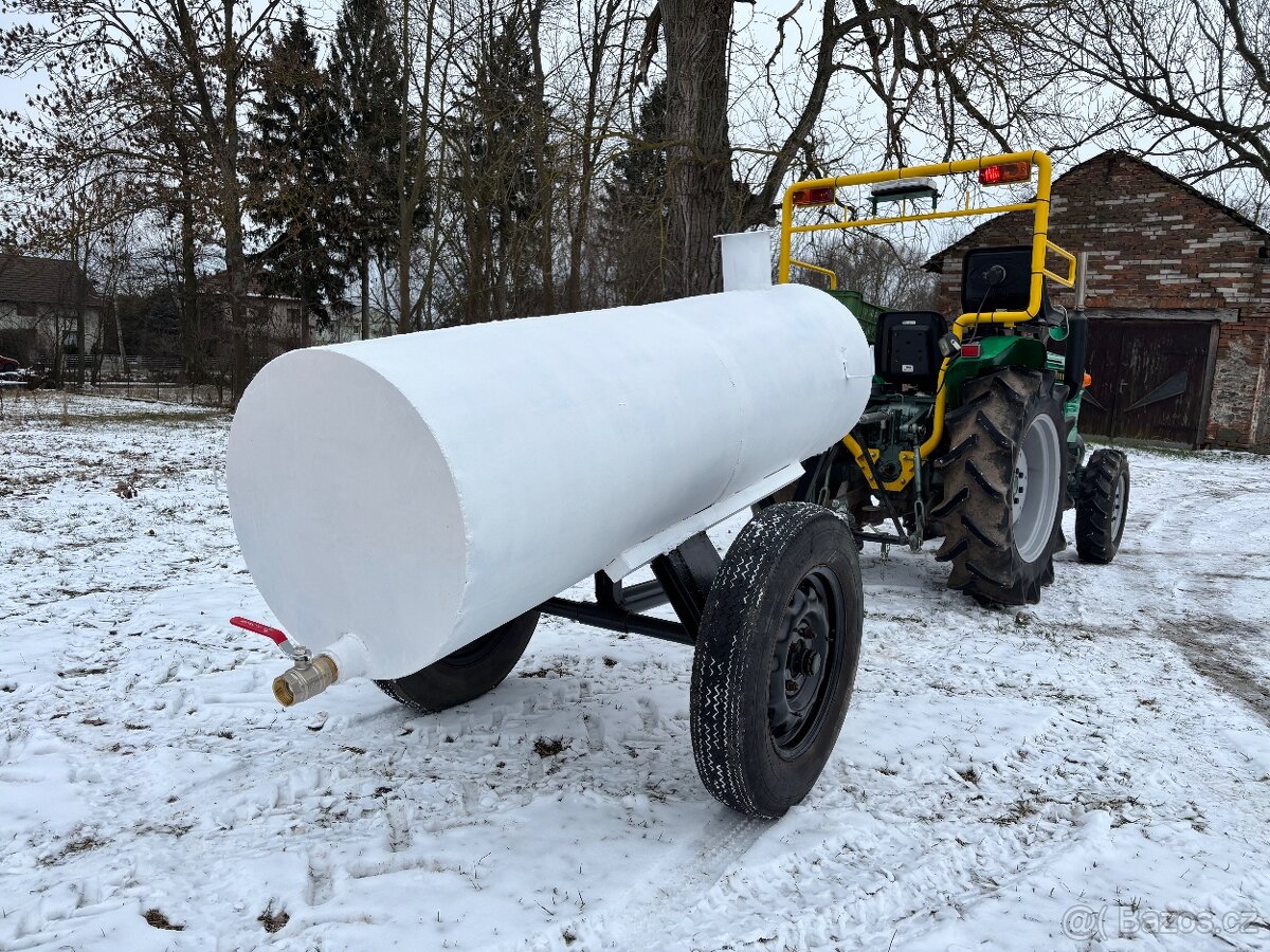 Cisterna na vodu za malotraktor, auto, čtyřkolku, UTV - 3