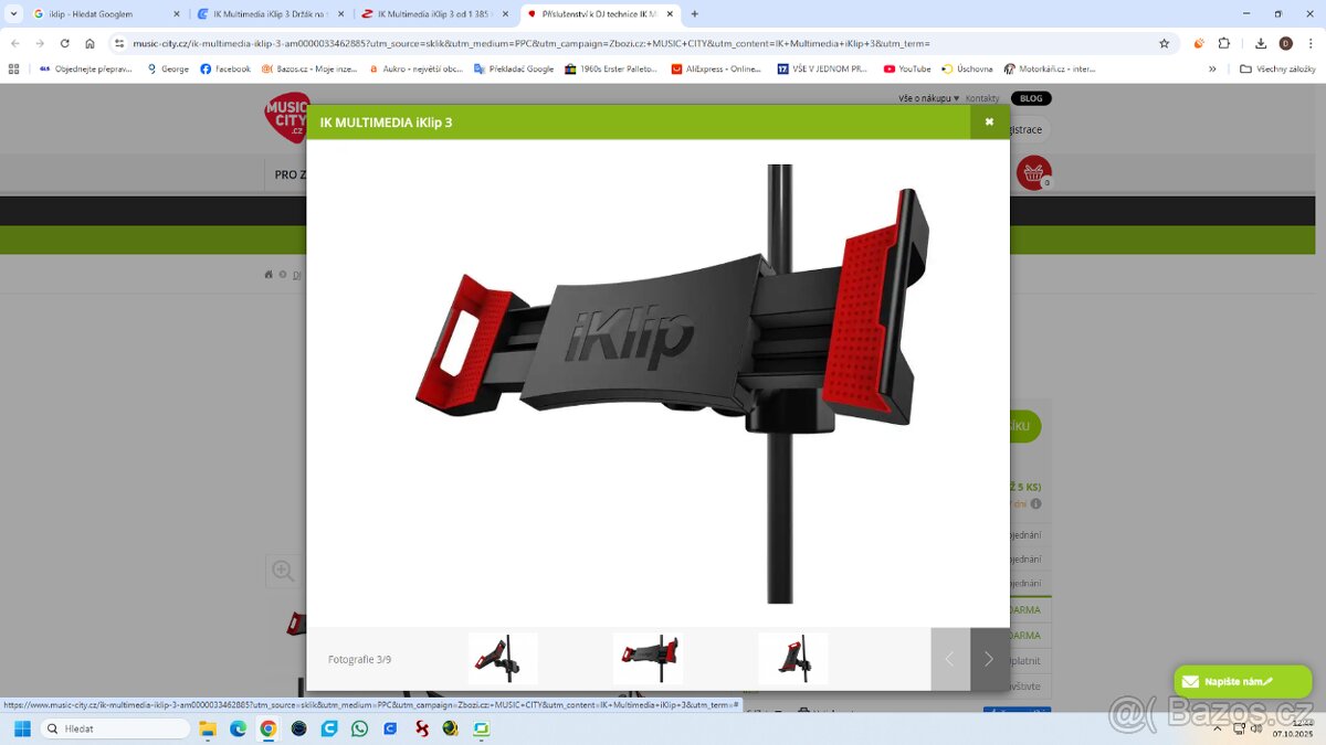 Držák na tablet iKlip 3 pro iPad - 3