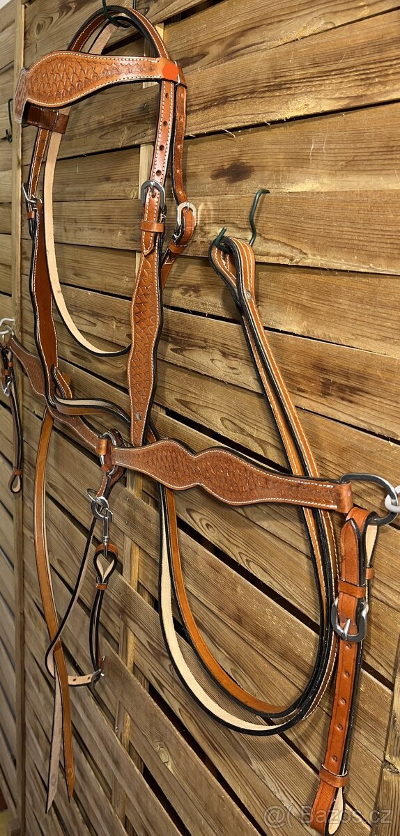 Westernový set 12) hnědý Basket - 3