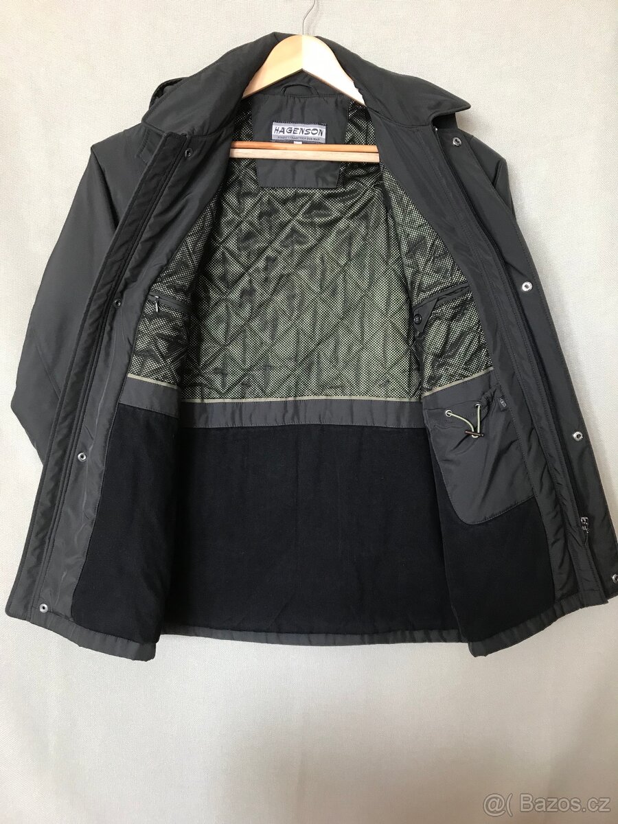 Pánská zimní parka bunda s kapucí vel. L/50 - 3