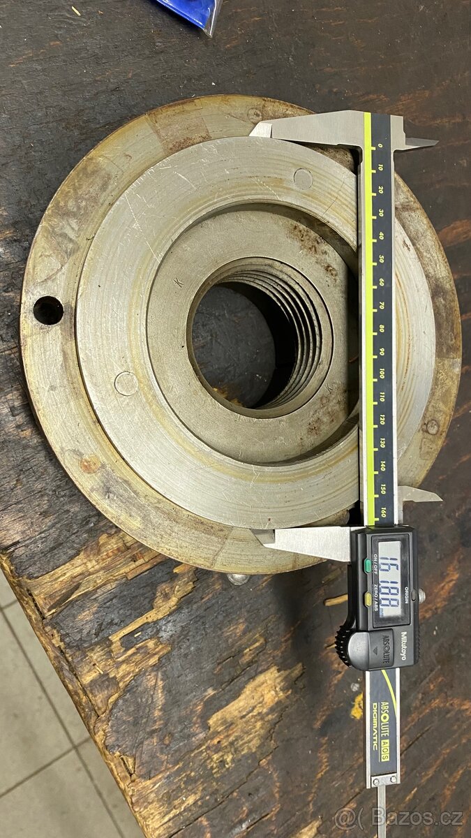 Příruba 200 - soustruh sv18 s-28 sklíčidlo univerzalka - 3