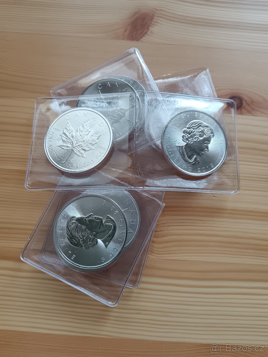Stříbrné mince 1oz Maple Leaf 2019 - 3