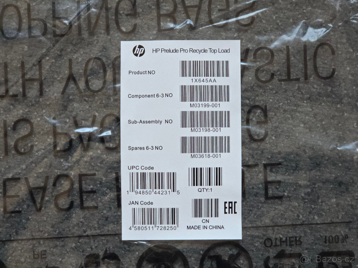 Prodám nová šedá taška HP Prelude Pro Recycled 15,6" - 3