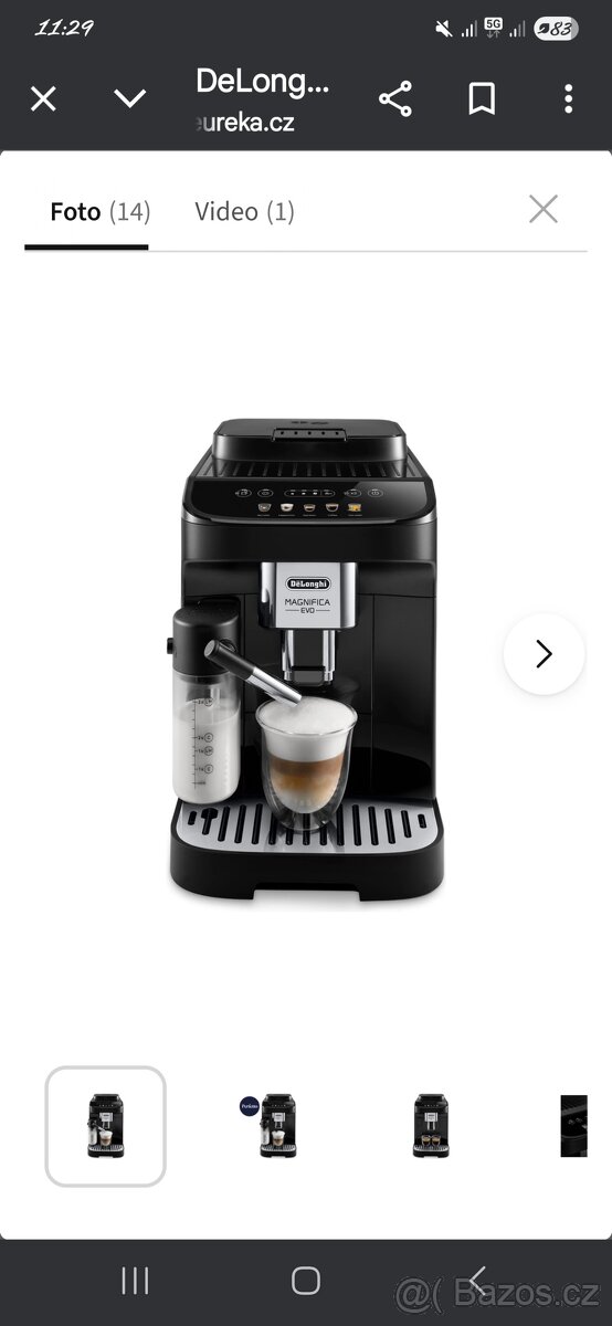 Kávovar Delonghi Magnifica evo - 3