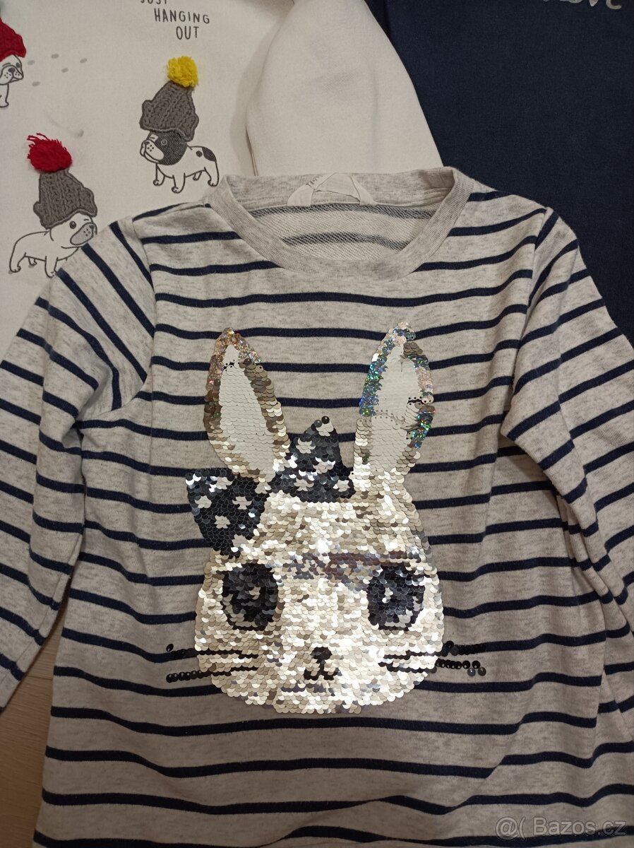 3ks dívčích mikin - 3