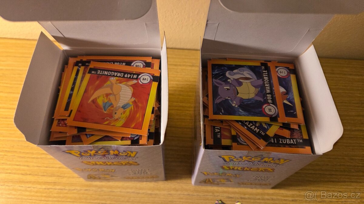 Pokemon samolepky album Artbox - 3