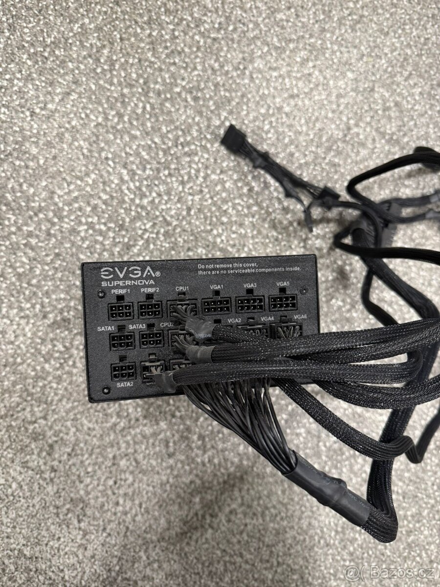 Zdroj EVGA SuperNOVA 1000 G+, 80 Plus Gold 1000W - 3