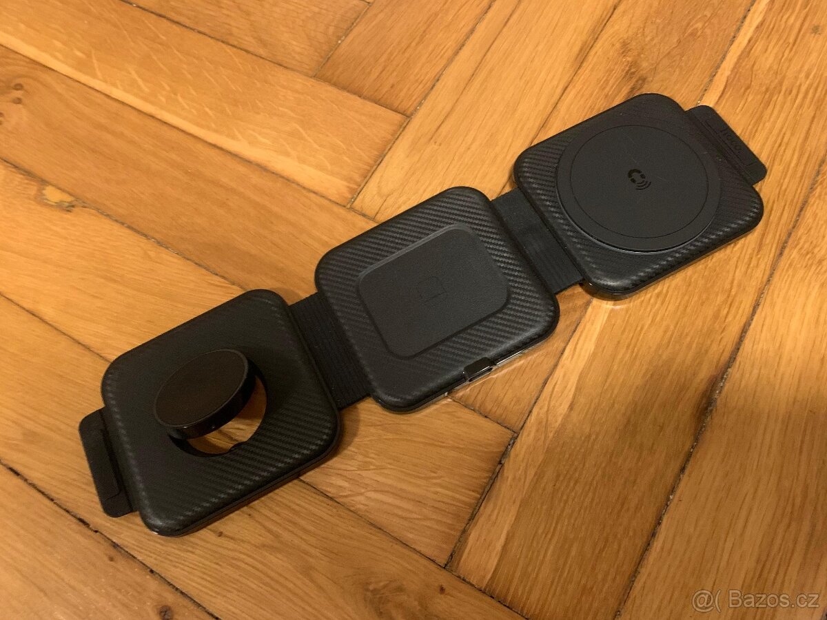 Bezdrátová nabíječka HOCO CQ4 3-in-1 - 3