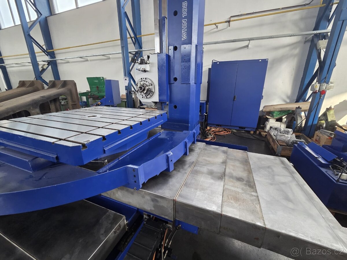 Vodorovná vyvrtávačka WHN 105 CNC - 3