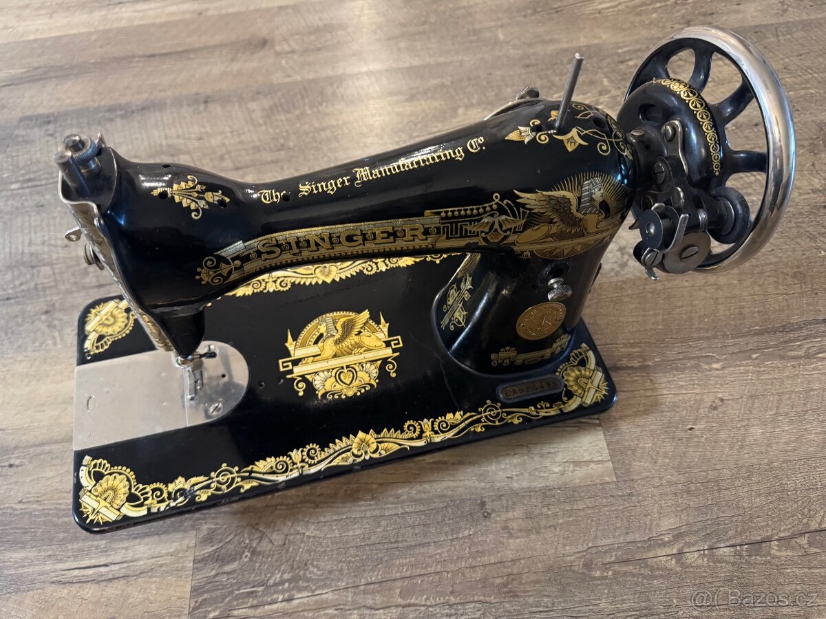Starý šicí stroj singer - 3