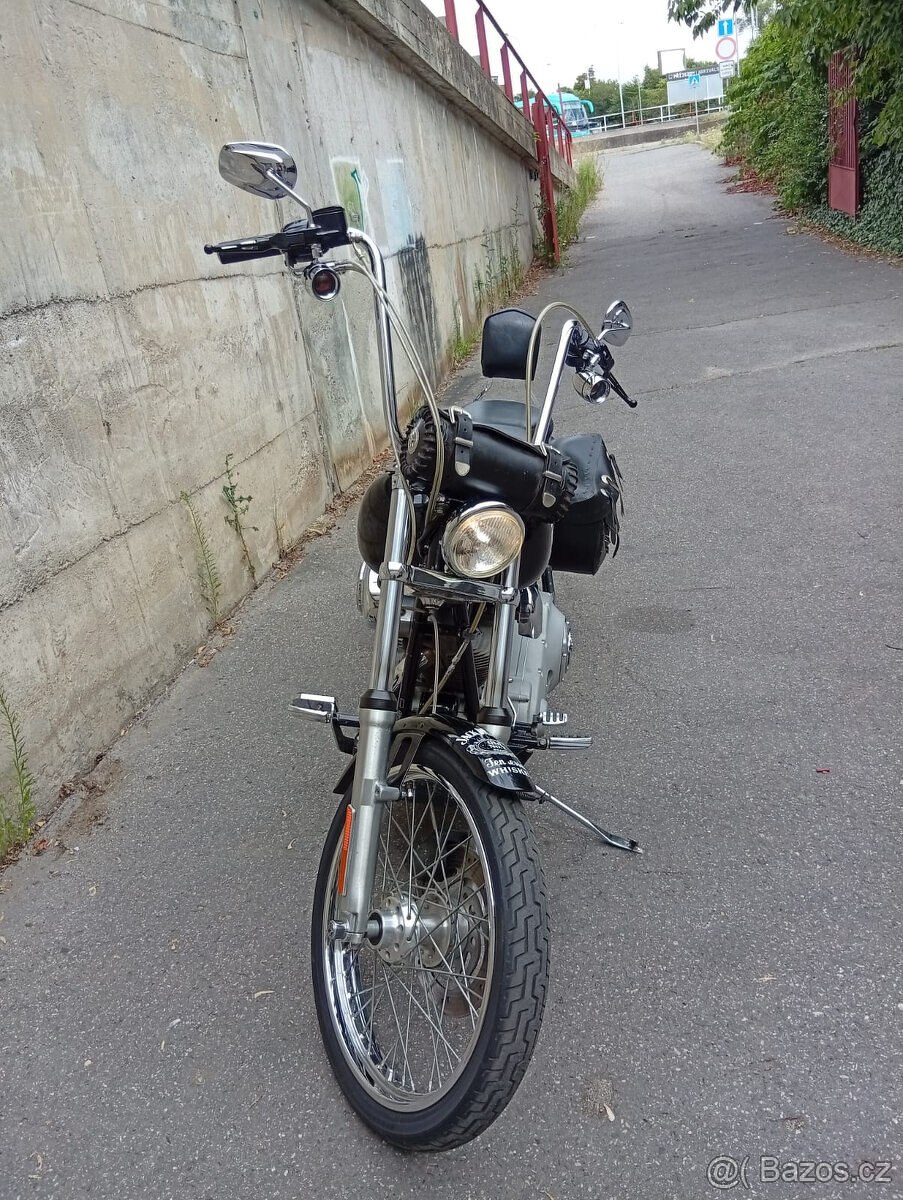 HARLEY - DAVIDSON černý FXST SOFTAIL STANDARD FXST - 3