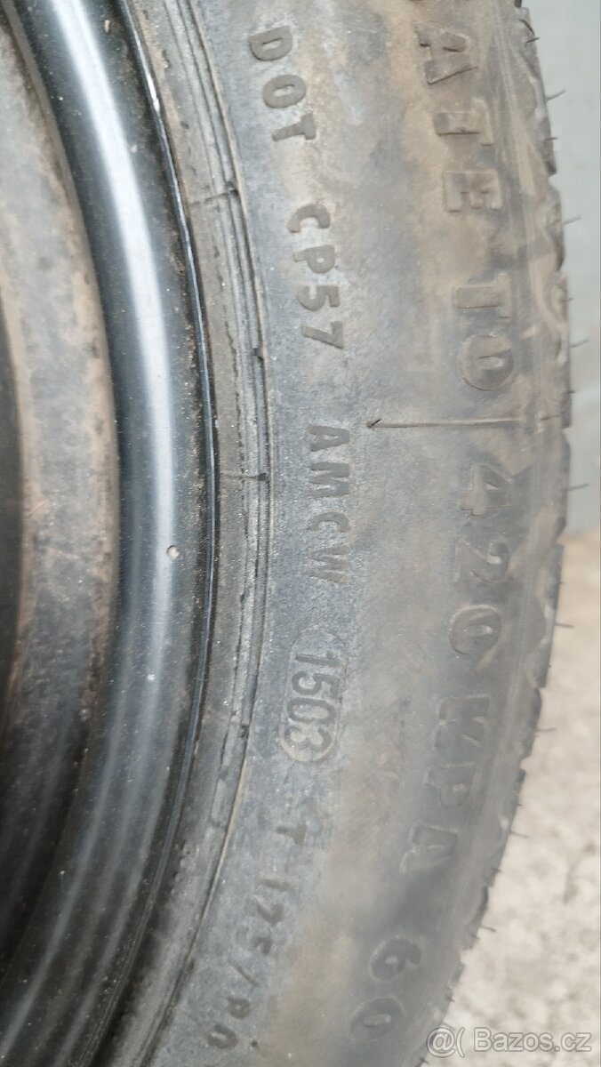 rezerva 5x120 r17, dojezdové kolo BMW - 3