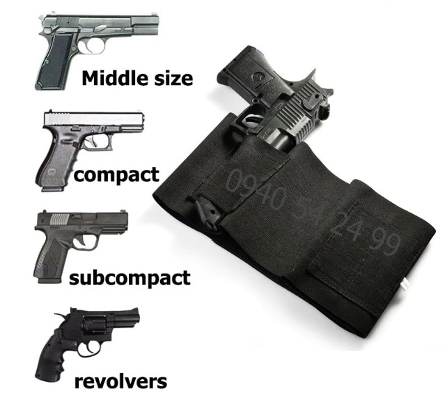 Elastický pás - skryté nosenie zbrane - 3