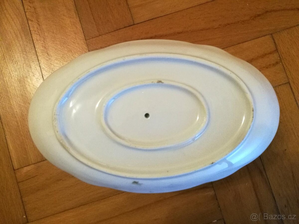 Starožitný porcelánový omáčník - 3