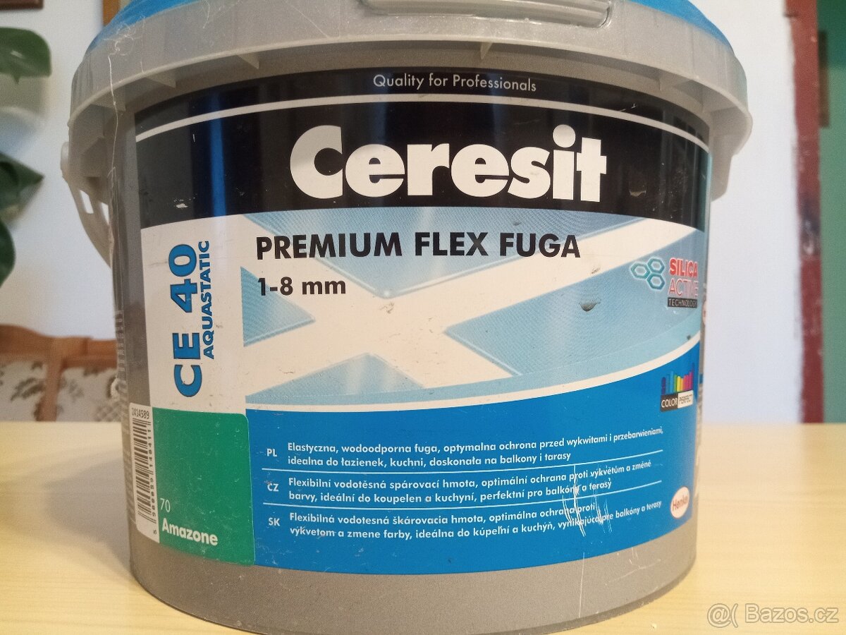 Ceresit spárovací hmota zelená - 3