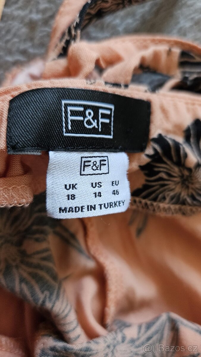 Šaty dole šortky F&F vel 46 - 3