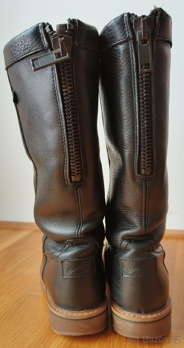 Kozačky kožené vel. 36 - 3