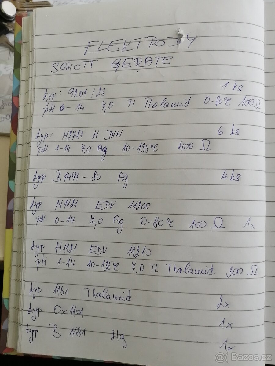 pH elektroda SCHOTT - 3
