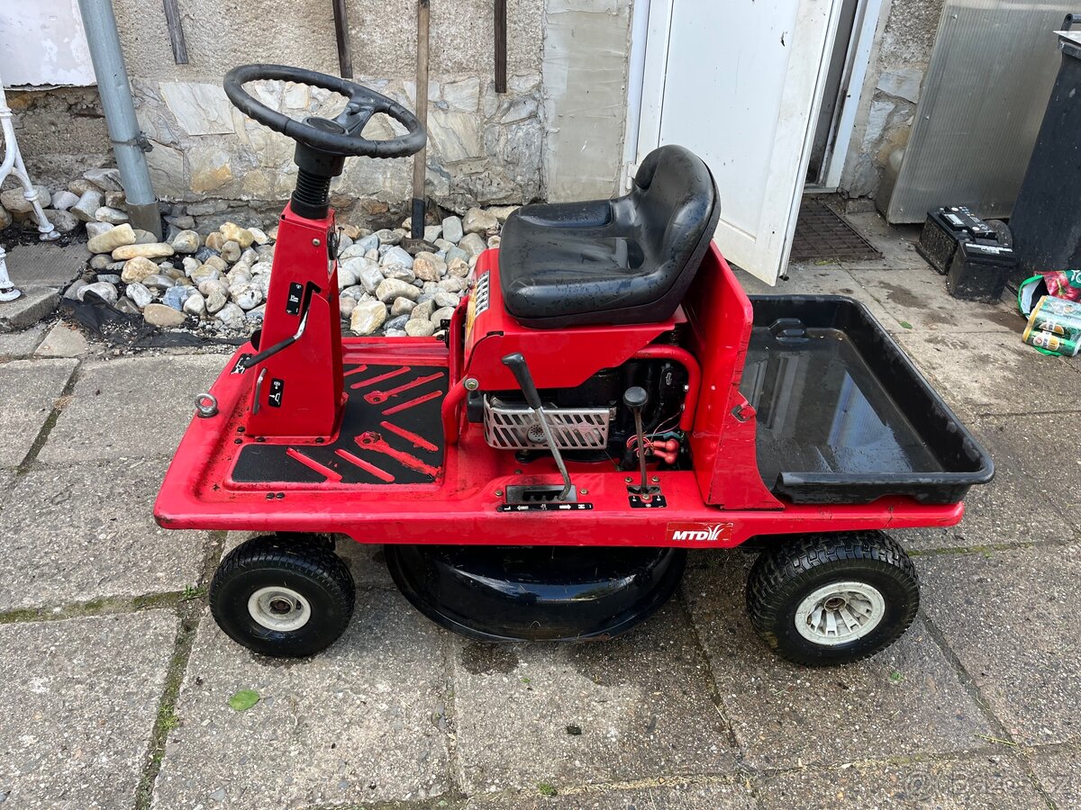 Prodám-zahradní traktor Rider MTD TS Pinto - 3